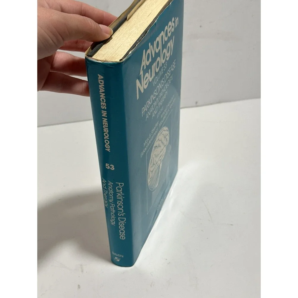 Advances in Neurology Volume 53 Parkinson's Disease anathom pathology Raven 1990